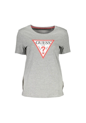 Brown Cotton Women T-Shirt - XS