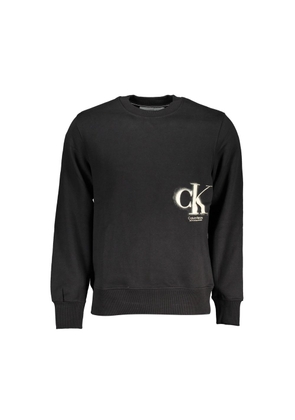 Black Cotton Sweater - XL