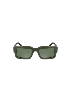 Green Acetate Women Sunglasses