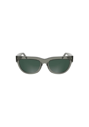 Gray Acetate Women Sunglass