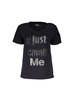 Black Polyester Tops & T-Shirt - XS