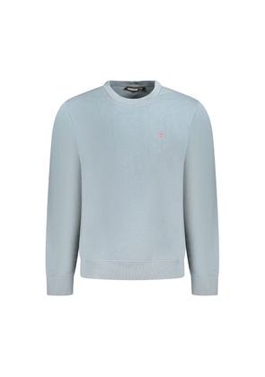 Brown Cotton Men Sweater - S