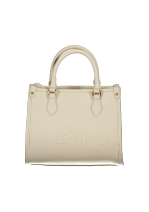 Beige Polyethylene Handbag