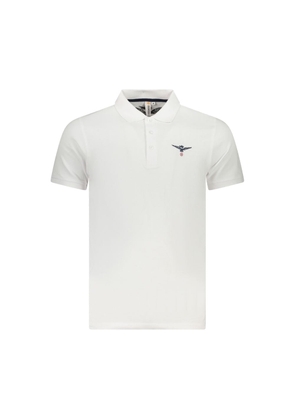 White Cotton Polo Shirt - XL