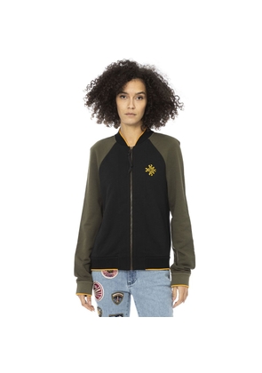 Mr&Mrs Italy Black Cotton Sweatshirt - XXS