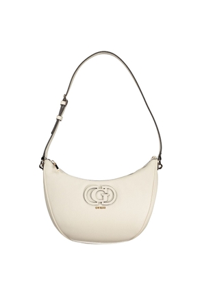 White Polyethylene Women Handbag