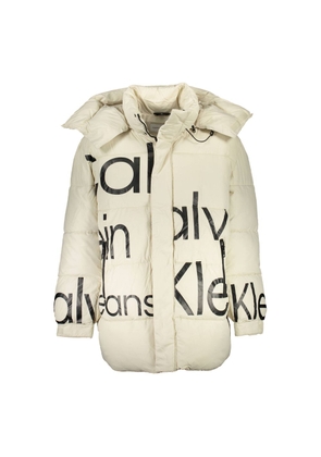 Beige Polyester Jacket - XL