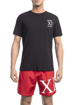 Bikkembergs Black Cotton T-Shirt - S