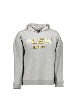 Gray Cotton Sweater - S