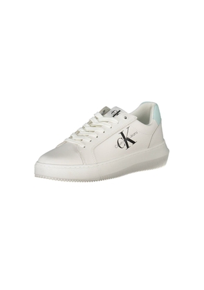 White Recycled Polyester Women Sneaker - EU36/US6