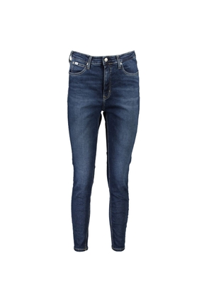 Blue Cotton Jeans & Pant - W24