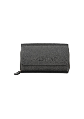 Black Polyethylene Women Wallet Convertible Shoulder Bag