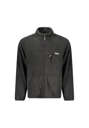 Black Polyester Jacket - S