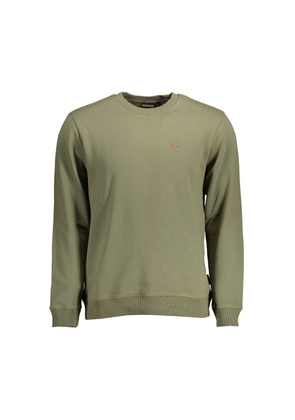 Green Cotton Sweater - S