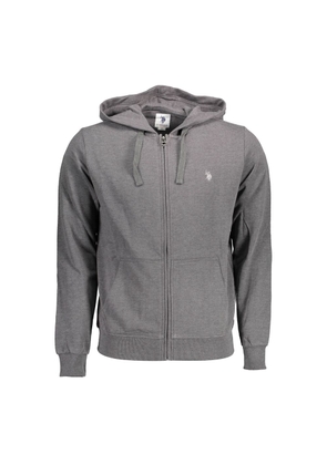 Gray Cotton Sweater - XL