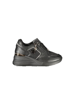 Laura Biagiotti Black Polyester Women Sneaker - EU40/US10