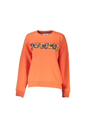 Orange Cotton Sweater - XXL