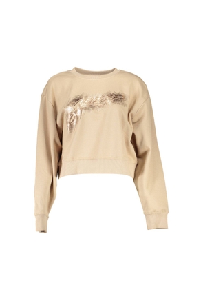 Beige Cotton Sweater - XXL