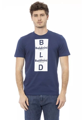 Baldinini trend Blue Cotton T-Shirt - XS