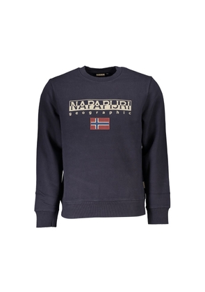 Blue Cotton Sweater - XS