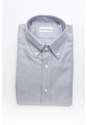 Robert Friedman Beige Cotton Shirt - M