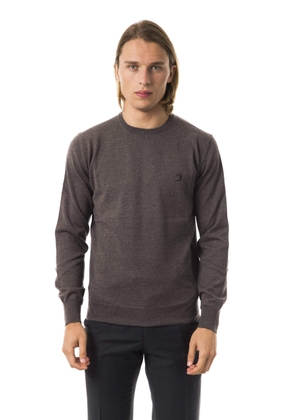 Uominitaliani emboidered  crew neck Sweater - L