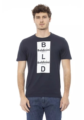 Baldinini trend Blue Cotton T-Shirt - XS