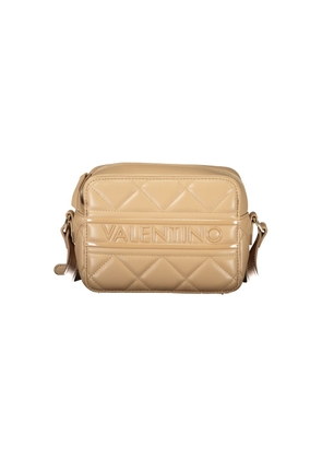 Beige Polyethylene Women Handbag