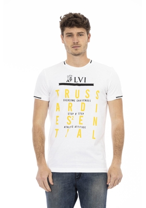 Trussardi Action White Cotton T-Shirt - XL