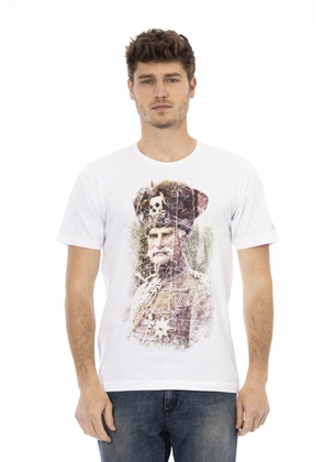 Trussardi Action White Cotton T-Shirt - M