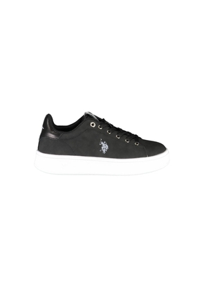 Black Polyester Women Sneaker - EU35/US5