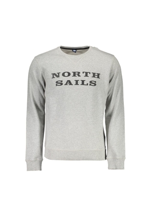 Gray Cotton Sweater - XXL