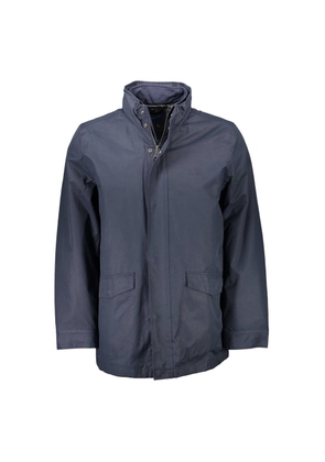 Blue Polyester Jacket - S