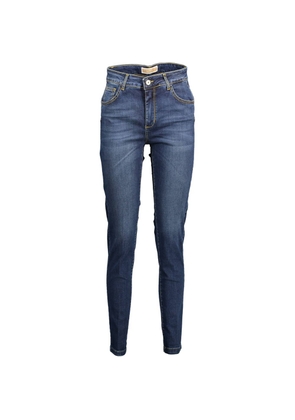 Blue Cotton Jeans & Pant - W30