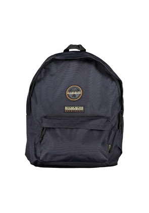 Blue Cotton Men Backpack