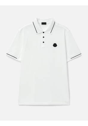 Logo Patch Cotton Polo Shirt