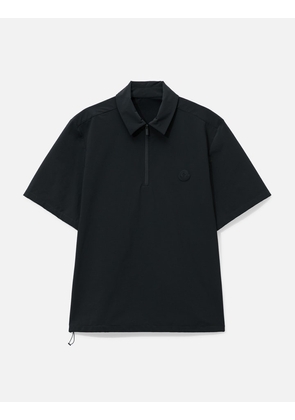 Logo Short Sleeve Half-Zip Shirt