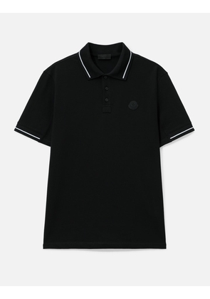 Logo Patch Cotton Polo Shirt