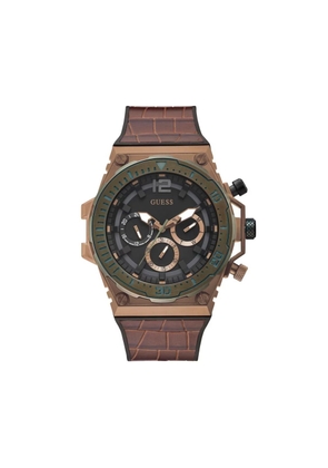Brown Silicone Watch
