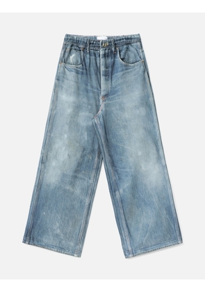 Trompe L'Oeil Denim Sweatpants