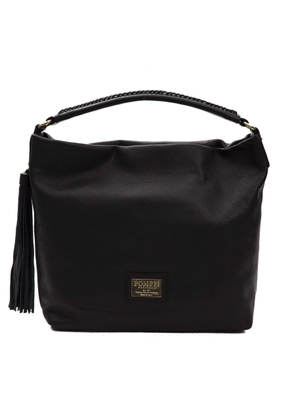 Pompei Donatella Nero Black Shoulder Bag