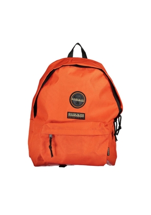 Eco-Chic Orange Backpack for the Modern Explorer