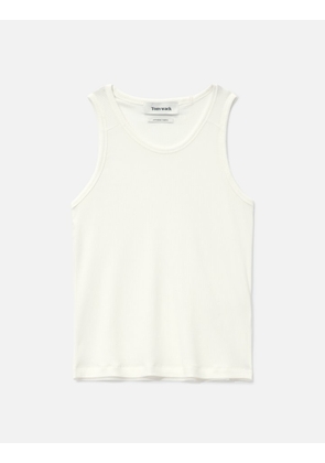 Silk Lyocell Rib Tank Top