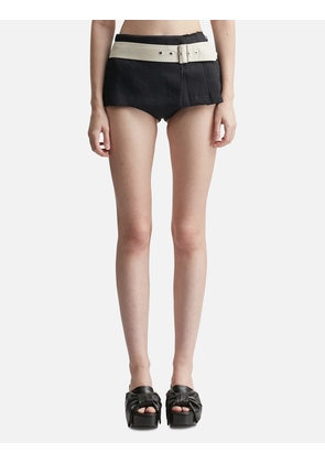Belted Pleated Skorts