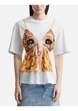 Crying Girl Slip Layered Top