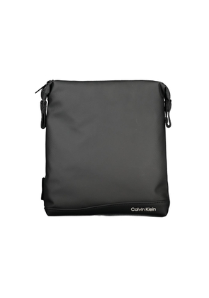 Elegant Black Shoulder Bag with Contrast Details