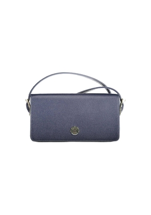 Blue Polyethylene Women Handbag