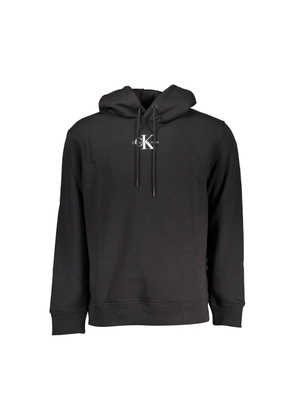 Sleek Embroidered Hooded Sweatshirt - XL