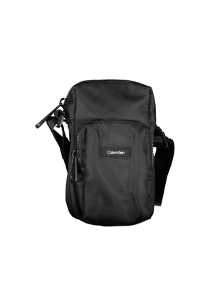 Elegant Black Shoulder Bag with Chic Detailing