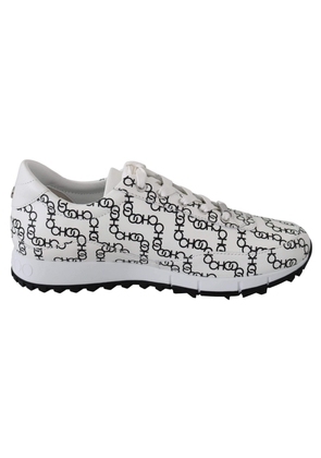 Monza White/ Leather Sneakers - EU35/US5